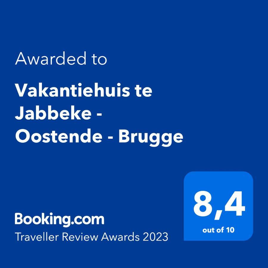 Phitina'S Tiny House Jabbeke - Oostende - Brugge Zewnętrze zdjęcie